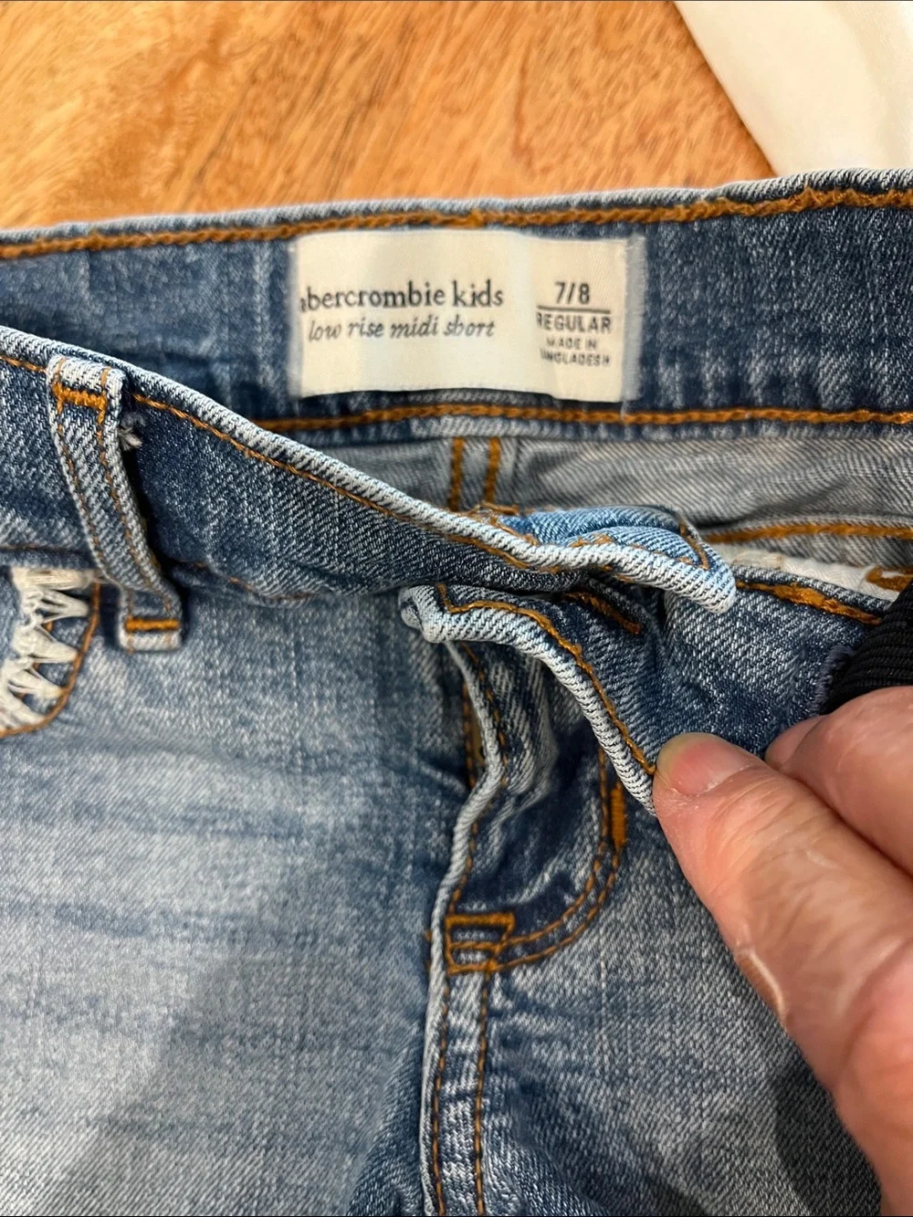 Abercrombie Kids Shorts + Vans Tee